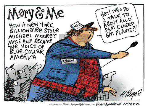 Henry Payne on Wednesday November 28, 2018 Comic Strip