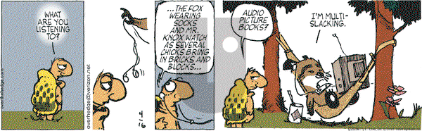 Over the Hedge on Thursday April 16, 2009 Comic Strip