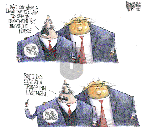 Matt Davies on Monday June 10, 2019 Comic Strip