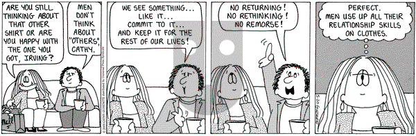 Cathy Classics on Saturday May 21, 2011 Comic Strip