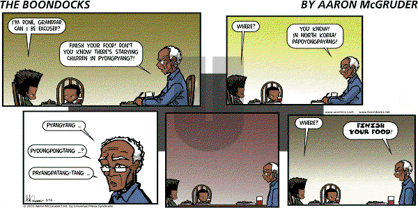 The Boondocks on Sunday October 17, 2010 Comic Strip