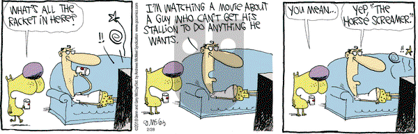 The Duplex on Wednesday February 28, 2018 Comic Strip