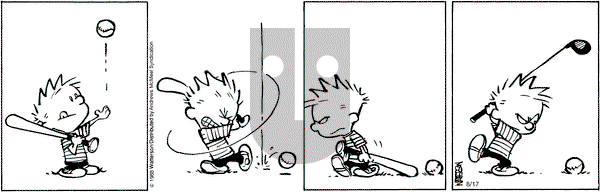Calvin and Hobbes - Friday August 17, 2018 Comic Strip