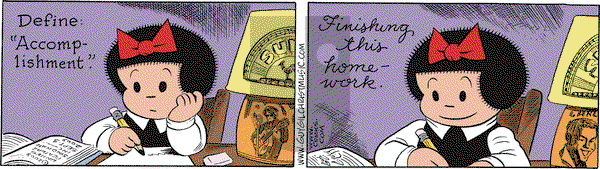 Nancy on Thursday September 3, 2009 Comic Strip