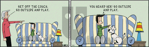 Grand Avenue on Thursday May 9, 2024 Comic Strip