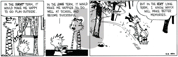 Calvin and Hobbes on Thursday December 14, 1995 Comic Strip