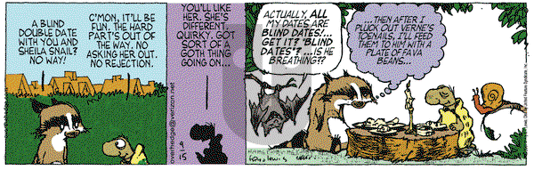 Over the Hedge on Saturday September 15, 2007 Comic Strip