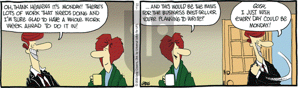 The Buckets on Monday December 7, 2015 Comic Strip
