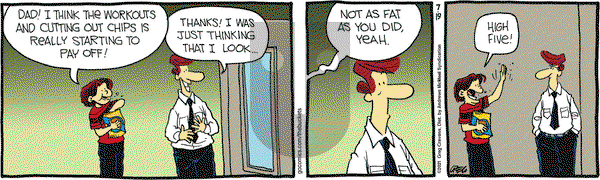 The Buckets on Monday July 19, 2021 Comic Strip