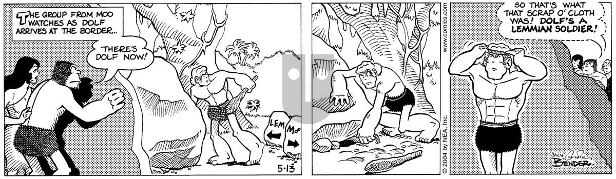 Alley Oop - Thursday May 13, 2004 Comic Strip