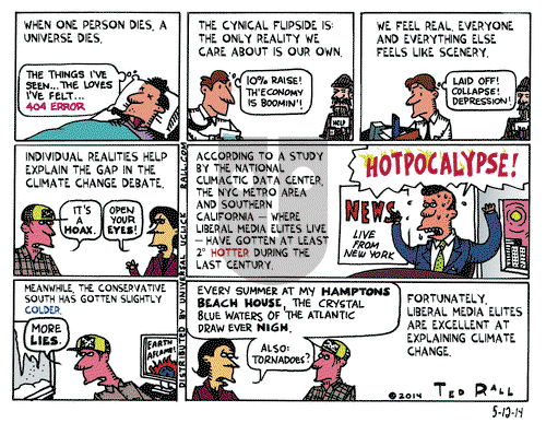 Ted Rall on Monday May 12, 2014 Comic Strip
