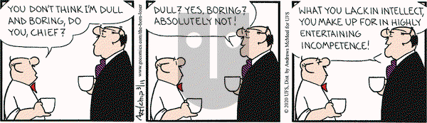 The Born Loser on Wednesday March 11, 2020 Comic Strip