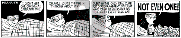 Peanuts on Friday December 28, 1956 Comic Strip