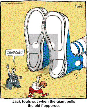 In the Bleachers on Wednesday March 6, 2002 Comic Strip