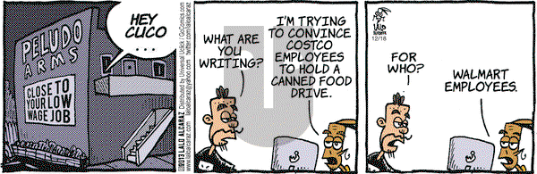 La Cucaracha on Wednesday December 18, 2013 Comic Strip