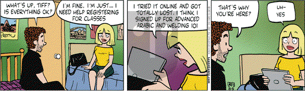 Luann on Wednesday August 5, 2015 Comic Strip