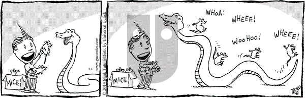 Lio on Saturday September 6, 2014 Comic Strip