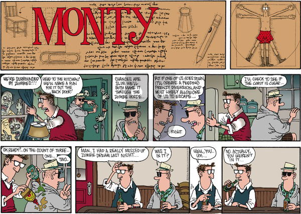 Monty on Sunday March 23, 2014 Comic Strip