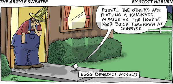 The Argyle Sweater on Sunday March 6, 2016 Comic Strip