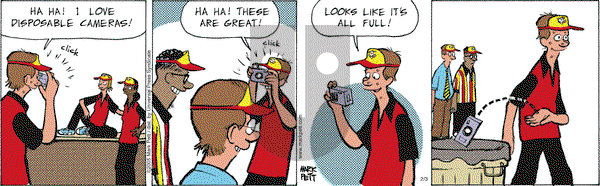 Lucky Cow - Thursday February 3, 2005 Comic Strip