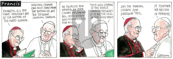 Francis on Monday August 12, 2024 Comic Strip