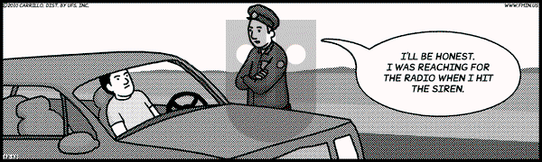 F Minus on Monday December 13, 2010 Comic Strip