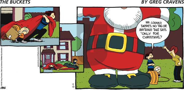 The Buckets on Sunday May 13, 2018 Comic Strip