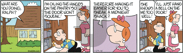Drabble on Monday January 27, 2014 Comic Strip