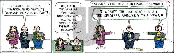 Cathy Classics on Thursday April 9, 2009 Comic Strip