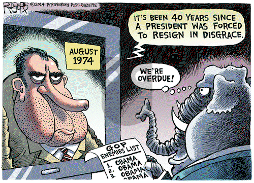 Rob Rogers on Tuesday August 12, 2014 Comic Strip