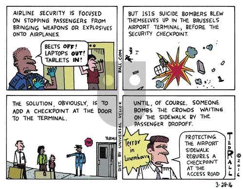 Ted Rall on Monday March 28, 2016 Comic Strip