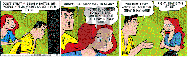 Rip Haywire on Thursday August 27, 2015 Comic Strip