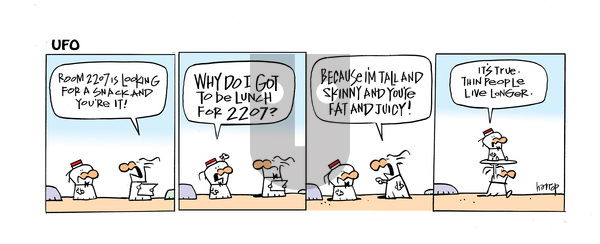 UFO - Tuesday December 5, 2023 Comic Strip