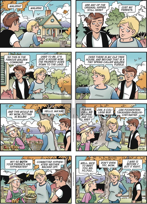 Doonesbury on Sunday October 26, 2025 Comic Strip