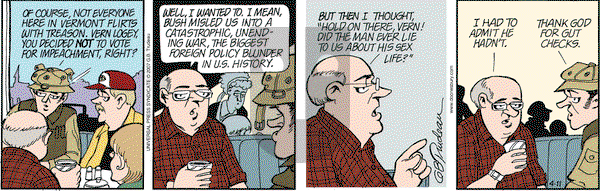Doonesbury on Wednesday April 11, 2007 Comic Strip