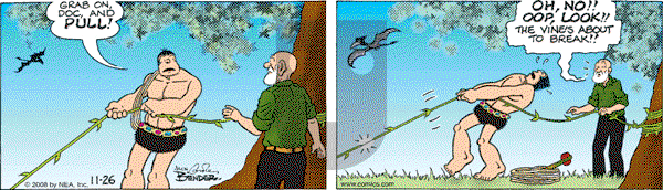 Alley Oop on Saturday November 29, 2008 Comic Strip