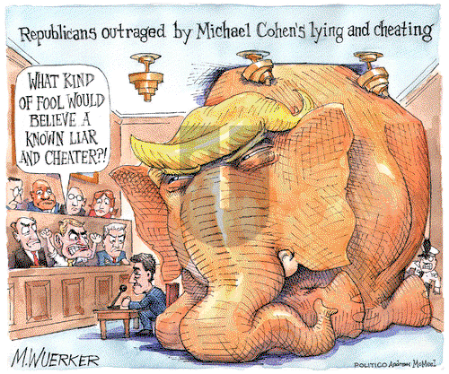 Matt Wuerker on Friday March 1, 2019 Comic Strip