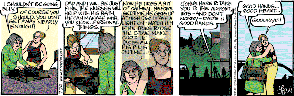For Better or For Worse - Thursday July 24, 2008 Comic Strip