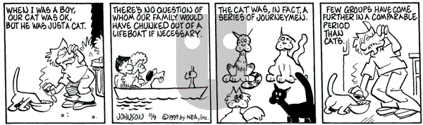 Arlo and Janis on Tuesday November 9, 1999 Comic Strip