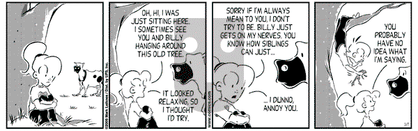 Cow and Boy Classics on Tuesday March 7, 2006 Comic Strip