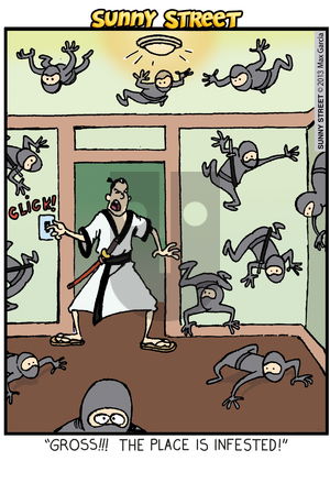Sunny Street on Tuesday July 30, 2013 Comic Strip