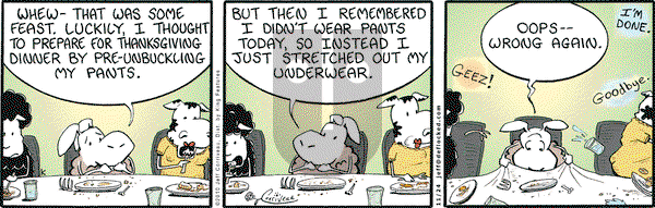 DeFlocked on Wednesday November 24, 2010 Comic Strip