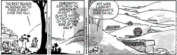 Over the Hedge on Wednesday March 3, 2004 Comic Strip