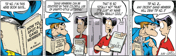 Baldo - Thursday March 20, 2003 Comic Strip