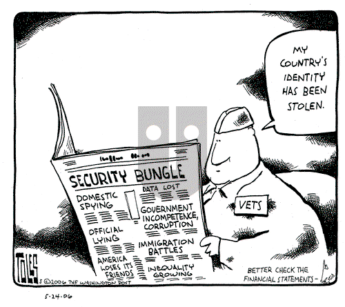 Tom Toles on Wednesday May 24, 2006 Comic Strip
