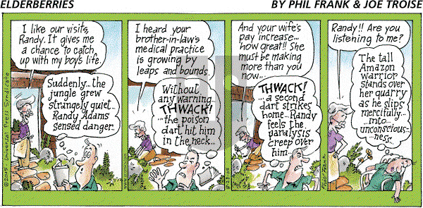 The Elderberries on Sunday August 28, 2005 Comic Strip