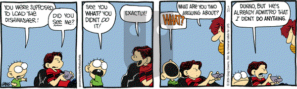The Buckets on Friday April 25, 2014 Comic Strip