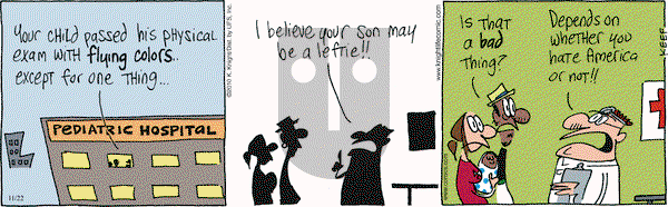 The Knight Life on Monday November 22, 2010 Comic Strip