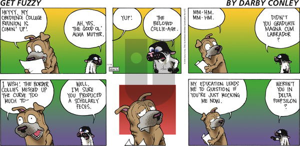 Get Fuzzy - Sunday November 18, 2018 Comic Strip
