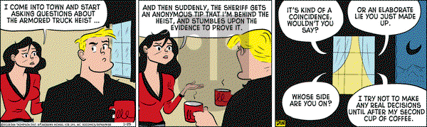 Rip Haywire on Thursday January 25, 2018 Comic Strip